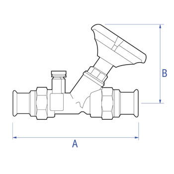 This is an image that shows the dimensions of the product