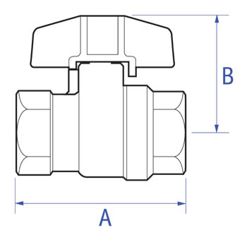 This is an image that shows the dimensions of the product