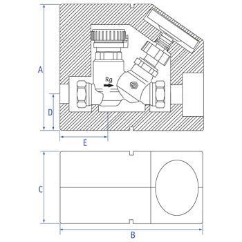 This is an image that shows the dimensions of the product