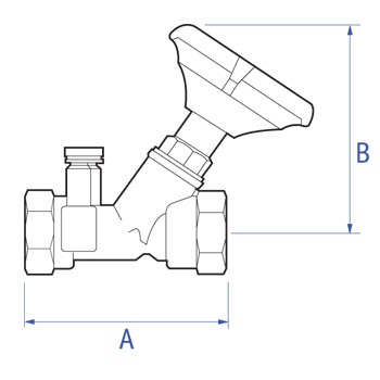 This is an image that shows the dimensions of the product