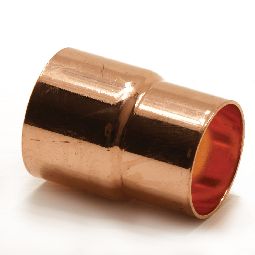 Reducer, larger end male copper for insertion into fitting x female copper