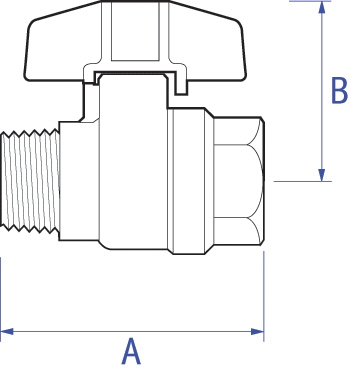 This is an image that shows the dimensions of the product