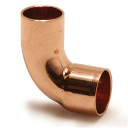 Street elbow, female copper x male copper for insertion into fitting