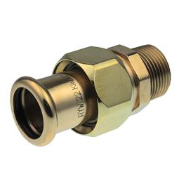 image for S69/6331G Straight male union connector.