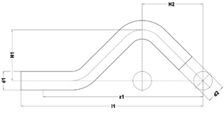 This is an image that shows the dimensions of the product