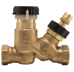 Bronze circulation valve. 50°C - 60°C adjustable range. Female x female