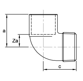 This is an image that shows the dimensions of the product