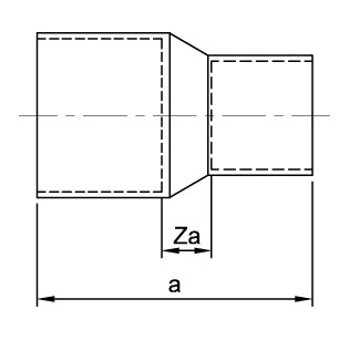 This is an image that shows the dimensions of the product