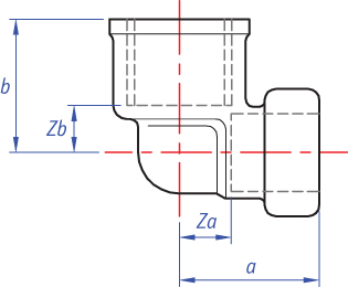 Female elbow push-fit x BSP parallel female thread dimensions